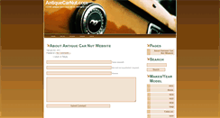 Desktop Screenshot of antiquecarnut.com